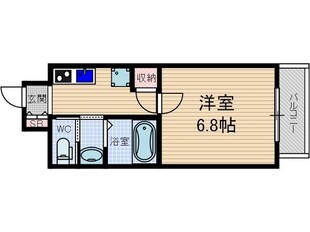 エスト茨木の物件間取画像